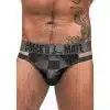 Male Power Tanga Cutout - Negro Talla S/m - The Sex Toys Factory