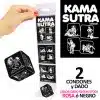 Tira Kamasutra 2 Condones + Dado Hetero - The Sex Toys Factory