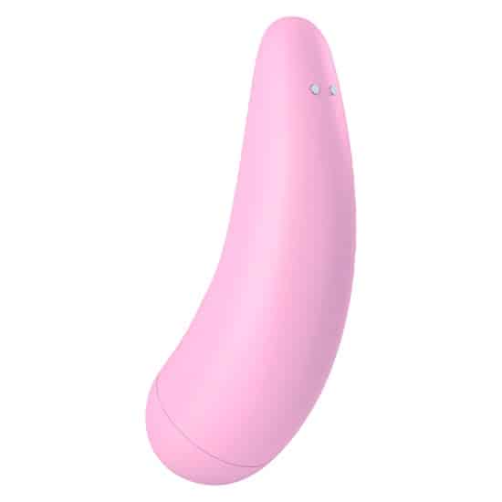 Satisfyer Curvy 2+ Rosa Succionador De Clitoris – Impermeable / Recargable / Con App Succionadores de Clítoris The Sex Toys Factory