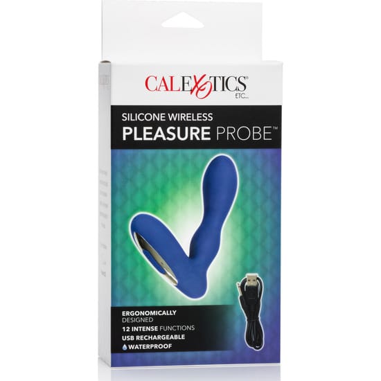 Calexotics Wireless Pleasure Vibrador Anal Azul Vibradores Punto P The Sex Toys Factory