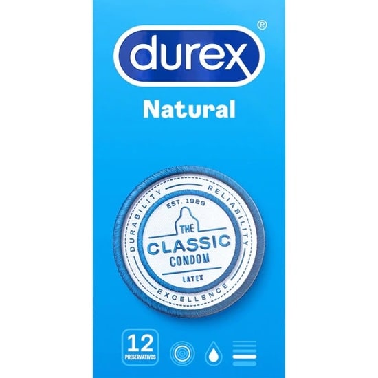 Durex Natural 12 Uds Naturales The Sex Toys Factory