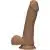 Doc Johnson Dildo Delgado Ultraskyn 16.50 Cm - Caramelo - The Sex Toys Factory