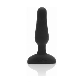 B-vibe Novice Plug Anal Negro – Vibrador / Resistente Al Agua / Control Remoto / Recargable Plugs Vibradores The Sex Toys Factory