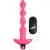 Xr Brands Plug Anal Con Bolas Rosa - Vibrador / Control Remoto / Recargable - The Sex Toys Factory