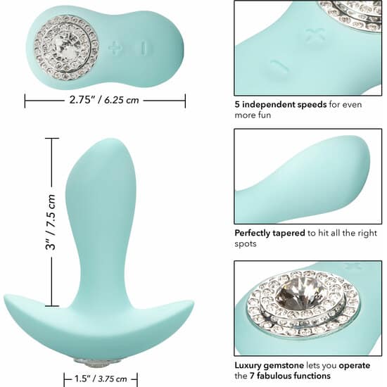Jopen Estimulador Prostata – Verde Pastel Plugs Vibradores The Sex Toys Factory