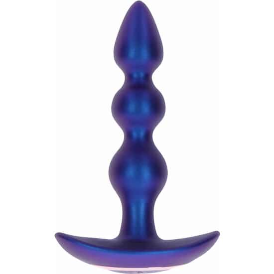 Toyjoy The Bold Beaded Vibr Anal Plug Azul Plugs Básicos The Sex Toys Factory