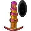 Dream Toys Glamour Glass Remote Vibe Beaded Plug - The Sex Toys Factory