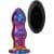 Dream Toys Glamour Glass Remote Vibe Curved Plug - The Sex Toys Factory