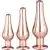 Dream Toys Gleaming Love Pleasure Set Rose Gold - The Sex Toys Factory