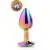 Dream Toys Gleaming Love Multicolour Plug Large - The Sex Toys Factory