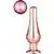 Dream Toys Gleaming Love Rose Gold Pleasure Plug M - The Sex Toys Factory
