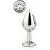 Dream Toys Gleaming Love Silver Plug Large - The Sex Toys Factory