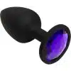 Doc Johnson Booty Bling - Pequeño - Morado - Plug Silicona - The Sex Toys Factory