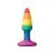 Dream Toys Colourful Love Rainbow Anal Plug Mini - The Sex Toys Factory