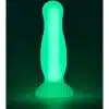 Dream Toys Radiant Soft - Plug Brillante De Silicona Verde - The Sex Toys Factory