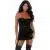 Forplay Chain And Simple Vestido Negro Talla L - The Sex Toys Factory
