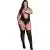 Le Désir-shade-elara Vii - Bodystocking Con Copas Abiertas - Talla Grande Talla Unica Plus - The Sex Toys Factory