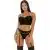 Forplay Forplay Chain Me Up Bustier Set Negro Talla Xl - The Sex Toys Factory