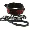 Dream Toys Blaze Deluxe Collar And Leash - The Sex Toys Factory