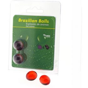 Diverty Sex 2 Brazilian Balls Explosion De Aromas Gel Intimo- Fresa Y Chocolate Aceites Monodosis The Sex Toys Factory