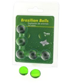 Diverty Sex 5  Brazilian Balls Explosion De Aromas Gel Intimo –  Menta Aceites Monodosis The Sex Toys Factory