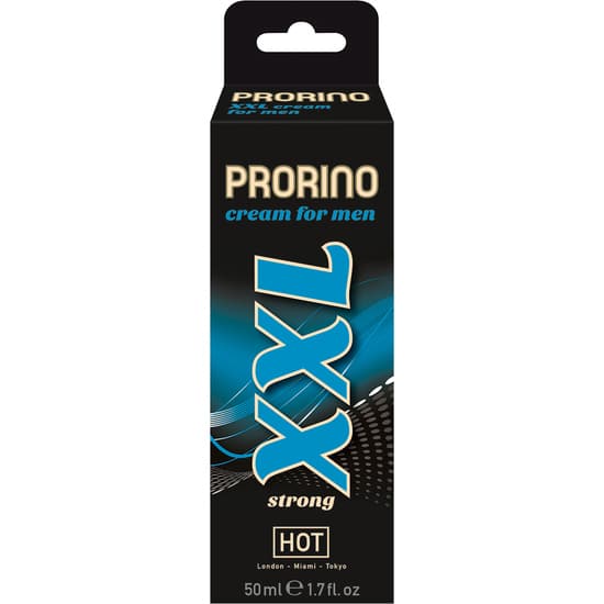 Hot Prorino Xxl Crema Potenciadora De La Ereccion – 50ml Vigorizantes del Pene The Sex Toys Factory