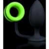 Shots Ouch! - Anillo Para El Pene Con Plug Anal - Glow In The Dark Mod3 - The Sex Toys Factory