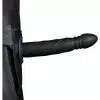 Shots Ouch!-strap-on Hueco Trenzado - 8 / 20 Cm-negro - The Sex Toys Factory