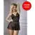 Sensual Babydoll Con Sujetador Y Canesu De Encaje Rojo Talla S - The Sex Toys Factory