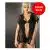 Sensual Bata Sexy De Microtul Tipo Camisola Con Apertura Delantera Y Volantes Plisados Rojo Talla Unica - The Sex Toys Factory