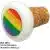 Tapon Ceramica Corcho Redondo Con Bandera Lgbt - The Sex Toys Factory