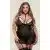 Baci Minivestido Con Tanga - Negro Talla Xl - The Sex Toys Factory