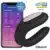 Satisfyer Double Joy Con App Negro - The Sex Toys Factory